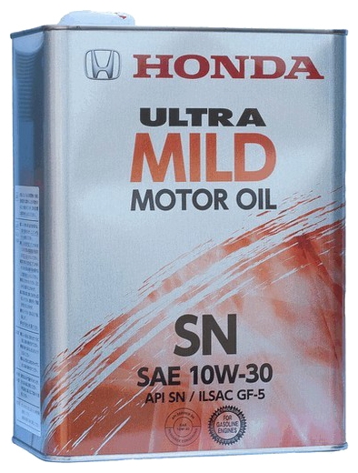 HONDA 10W-30 Ultra Mild SN арт. 0821999974
